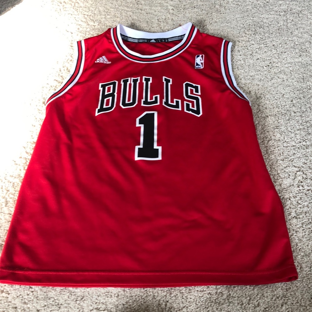 Adidas BULLS Rose 1 jersey, boys L